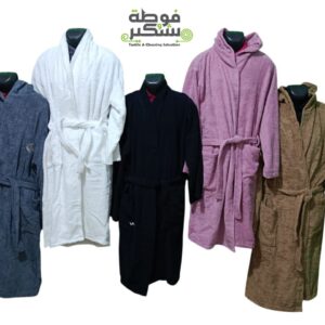 روب حمام قطن جميع المقاسات والالوان